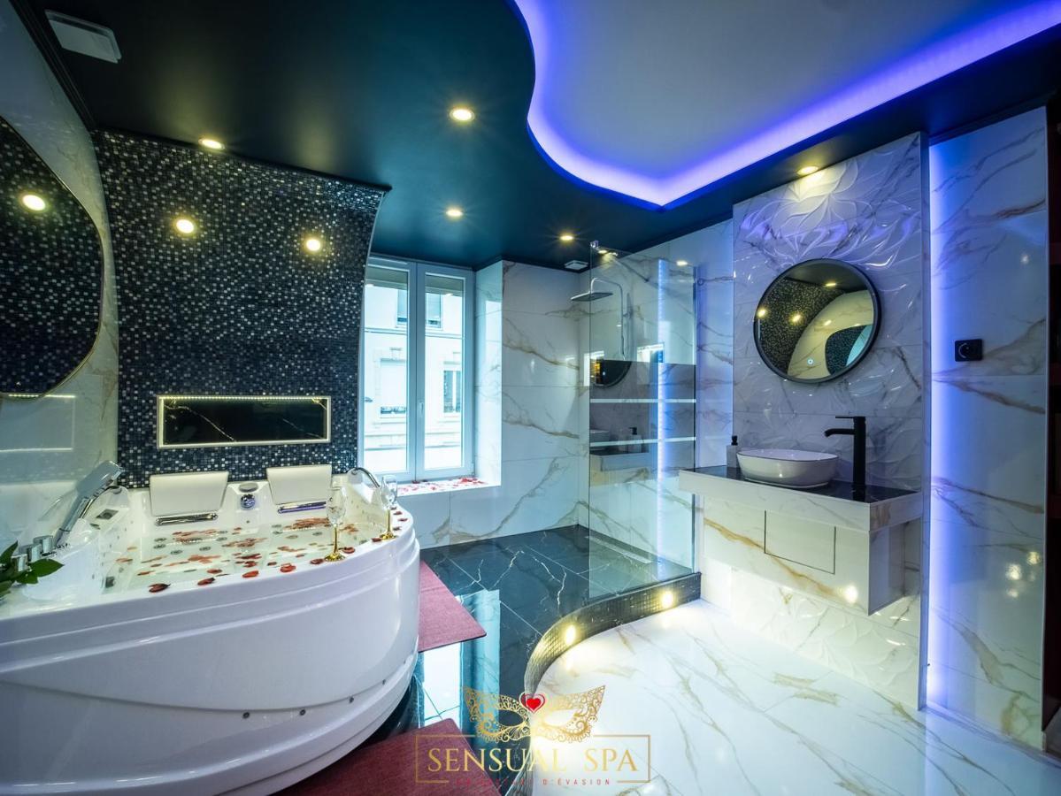 Sensual Spa- Love Room Jacuzzi Hammam Terrasse Nancy Eksteriør billede
