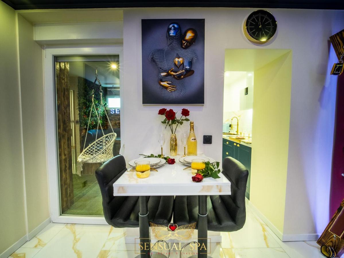 Sensual Spa- Love Room Jacuzzi Hammam Terrasse Nancy Eksteriør billede
