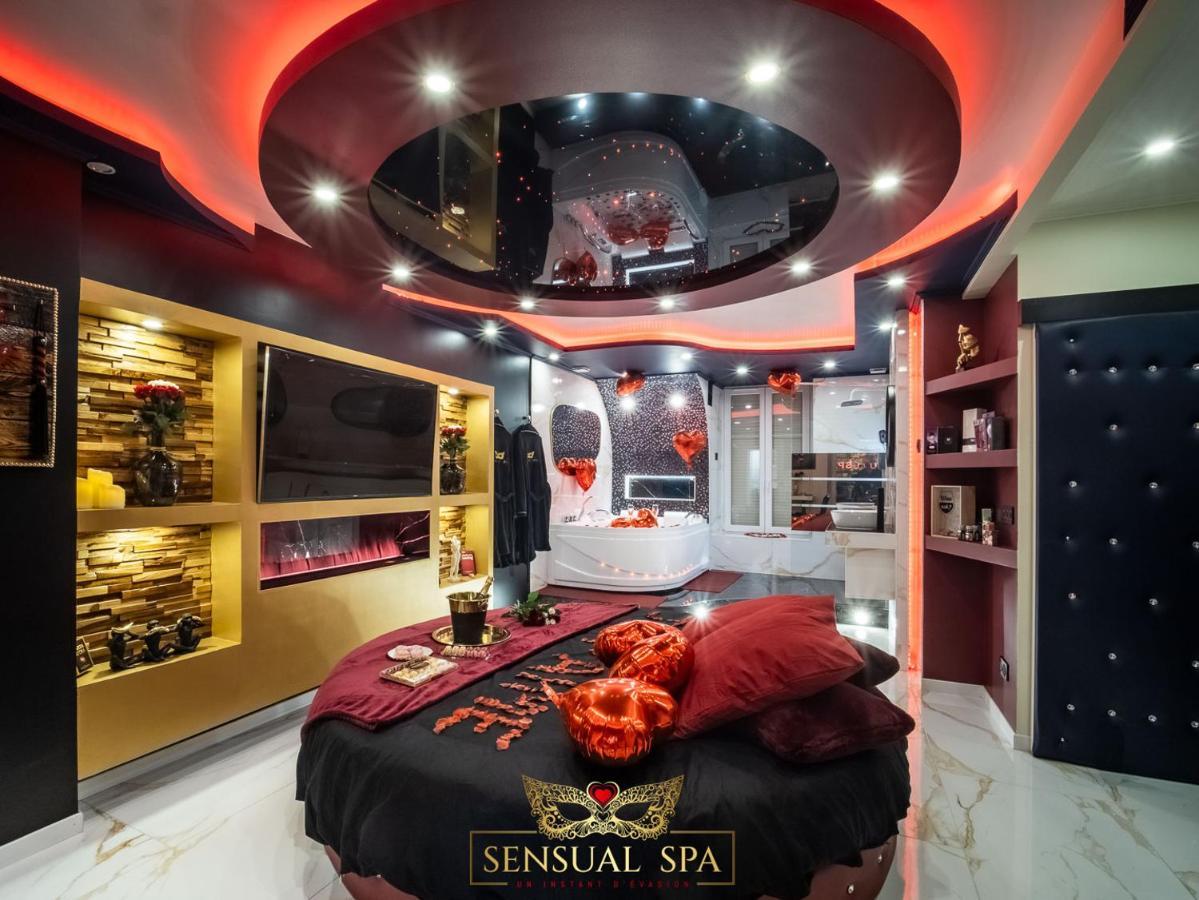 Sensual Spa- Love Room Jacuzzi Hammam Terrasse Nancy Eksteriør billede
