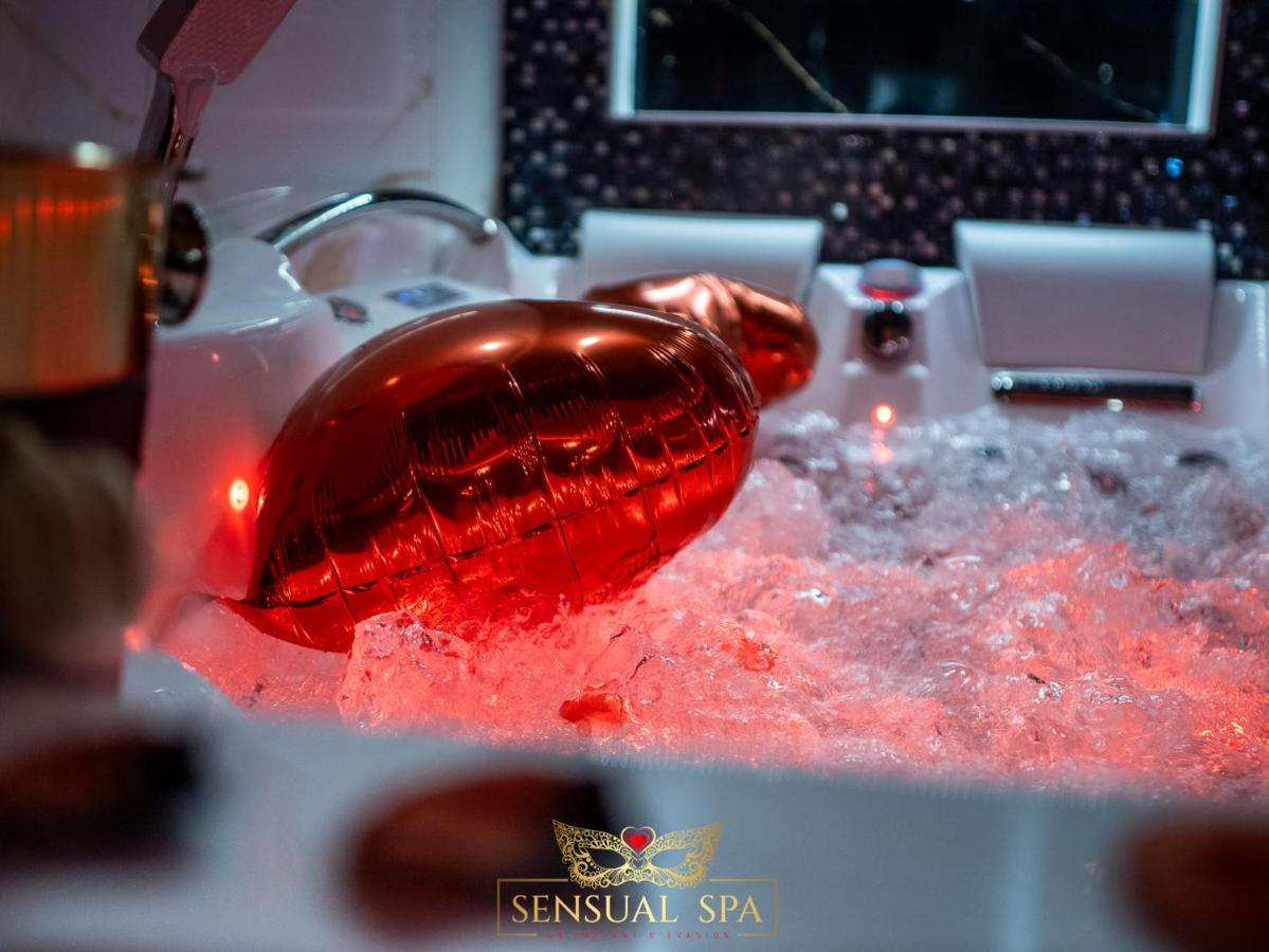 Sensual Spa- Love Room Jacuzzi Hammam Terrasse Nancy Eksteriør billede