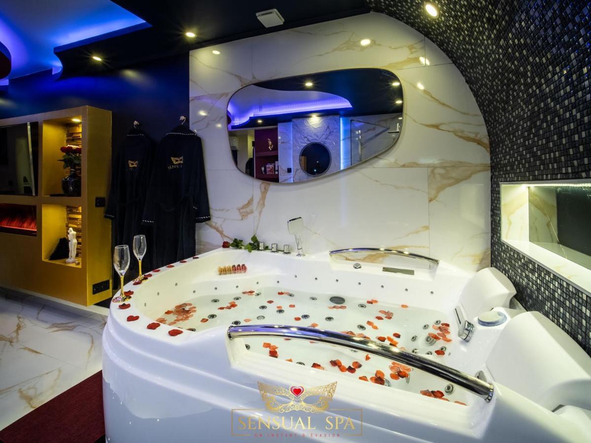 Sensual Spa- Love Room Jacuzzi Hammam Terrasse Nancy Eksteriør billede